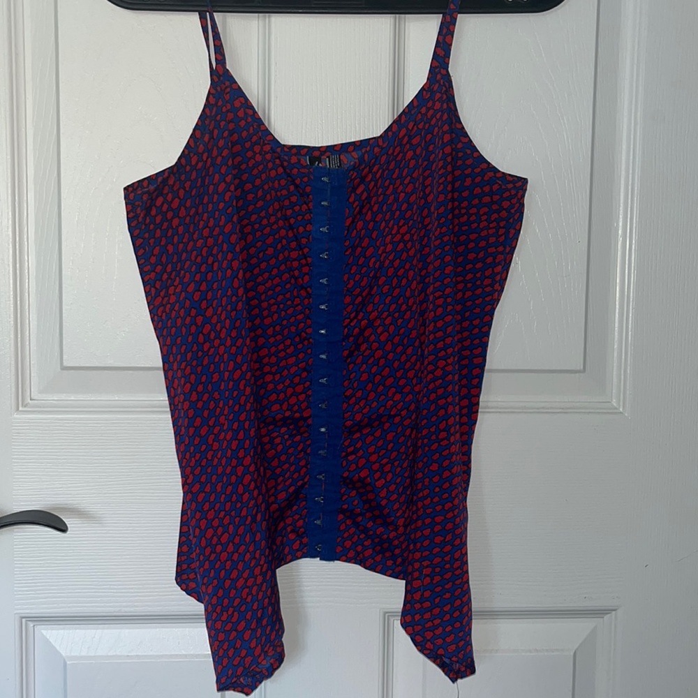O’Neil tank top with eye hook detail